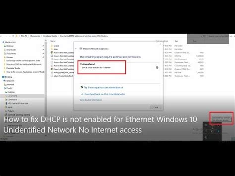 dhcp not enabled for ethernet meaning